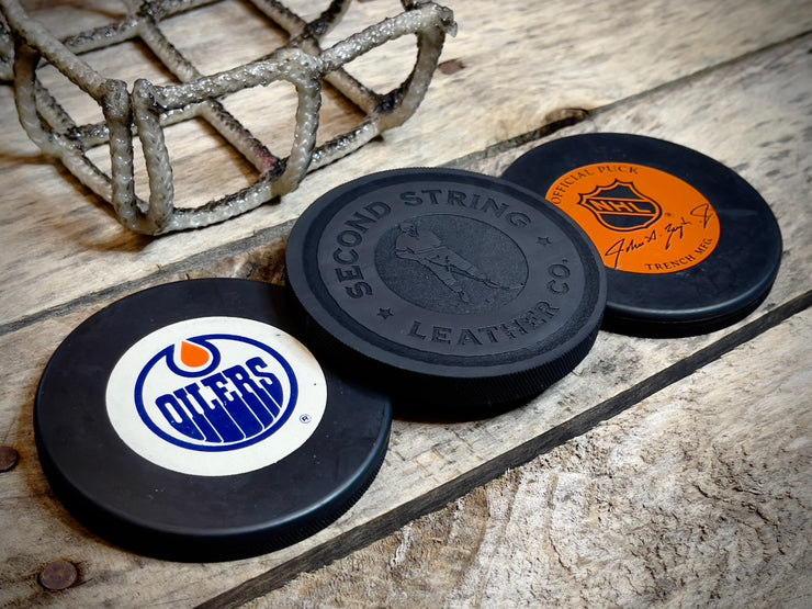 Hat Trick Puck Coaster Set - Edmonton