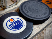 Hat Trick Puck Coaster Set - Edmonton