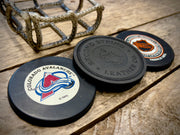 Hat Trick Puck Coaster Set - Colorado