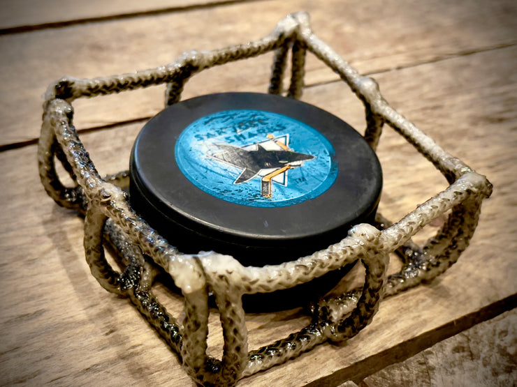 Hat Trick Puck Coaster Set - San Jose