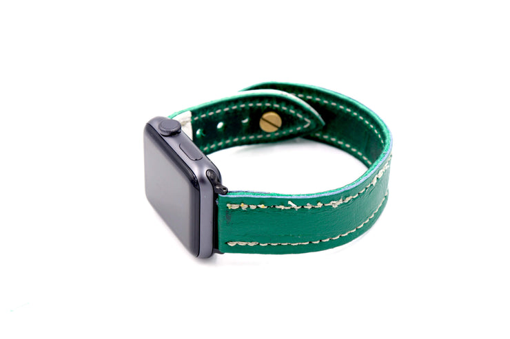 Sparty On Collection Green/White iWatch Band