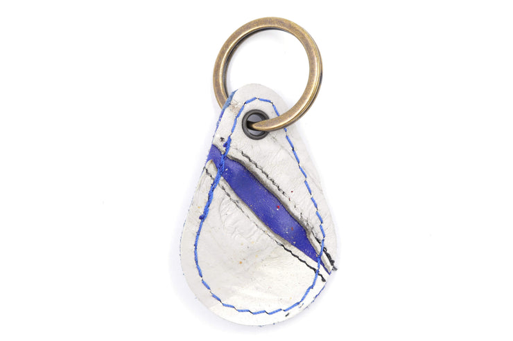 Cooper Toronto White/Blue Keychain
