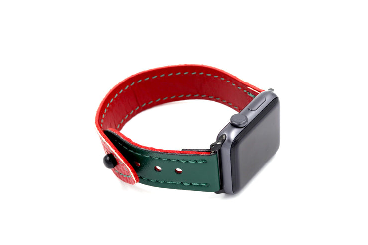 Wild Cookie Collection Red/Green iWatch Band