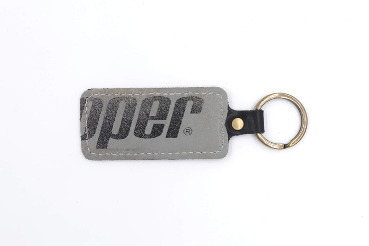Cooper Black & Silver Oper Keychain