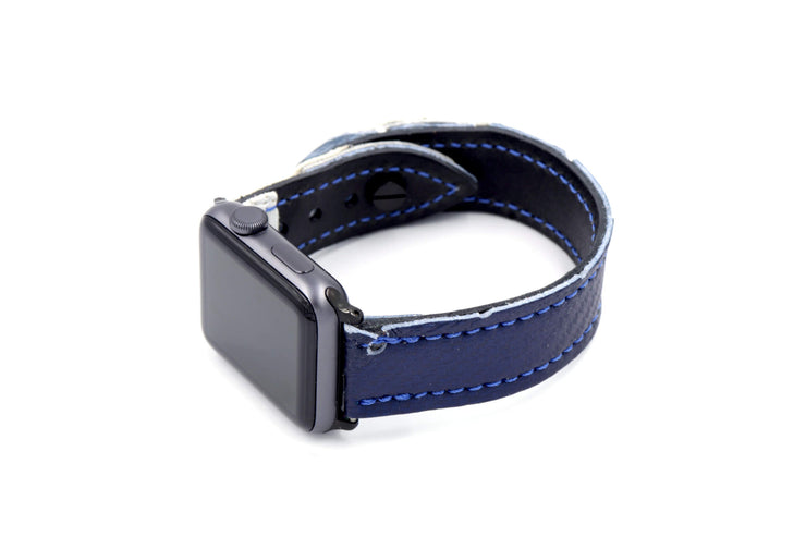 Brians Demon Glove Blue/White iWatch Band