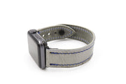 Brians Air Thief 2 Silver/Blue iWatch Band