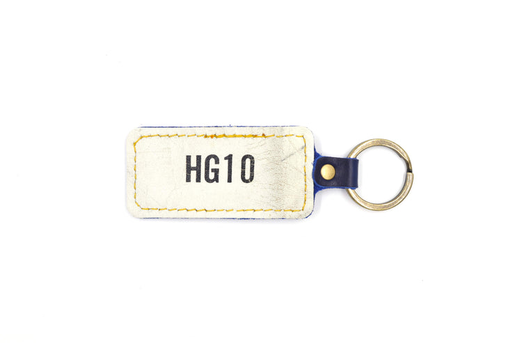 The Arch Collection White Keychain