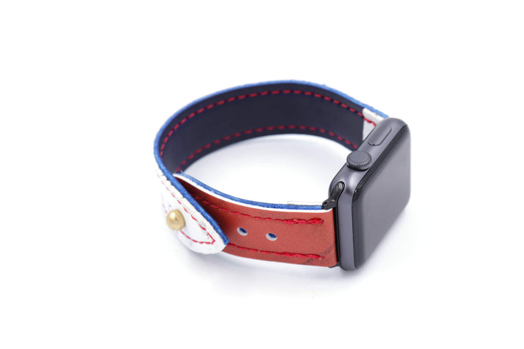 Sunshine Collection White/Red iWatch Band