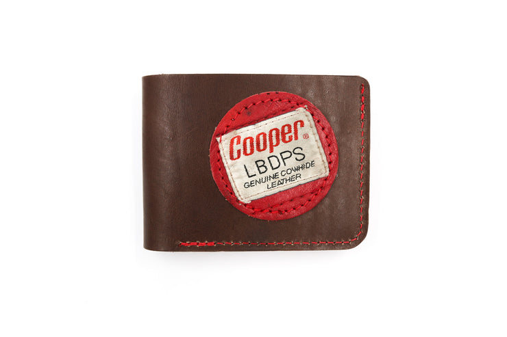Cooper Red 6 Slot Bi-Fold Wallet