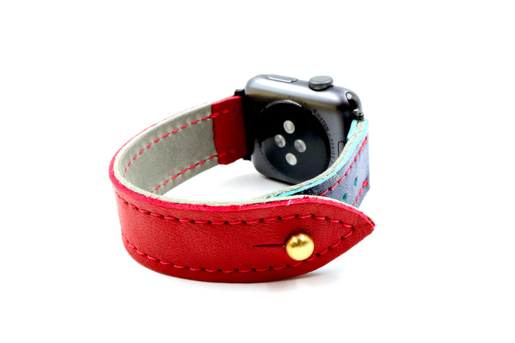 Cooper Gloves Red/Blue iWatch Band