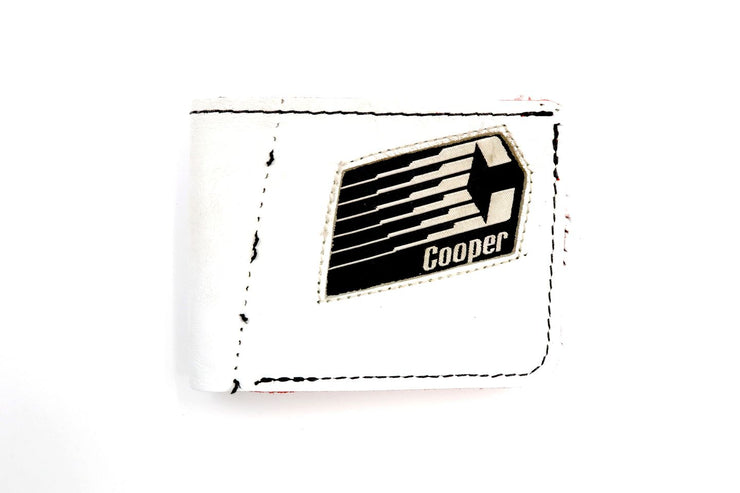Cooper Red/White 6 Slot Bi-Fold Wallet
