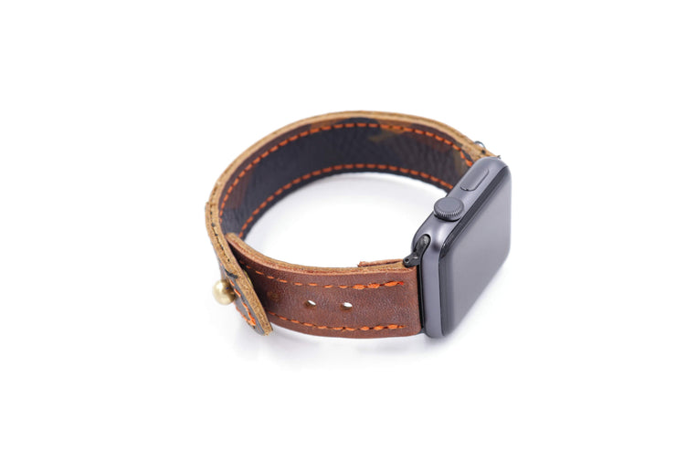 GM21 Glove FR VC DK Brown iWatch Band