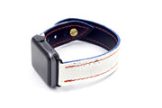 Heaton Helite IV Blue/Blk Glove WHITE/BLACK iWatch Band