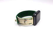 Winter Classic Pro Series White/Green iWatch Band