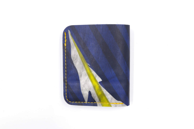 Big Blue Collection 6 Slot Square Wallet