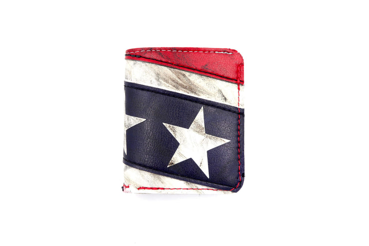 USA Collection Blocker 6 Slot Square Wallet