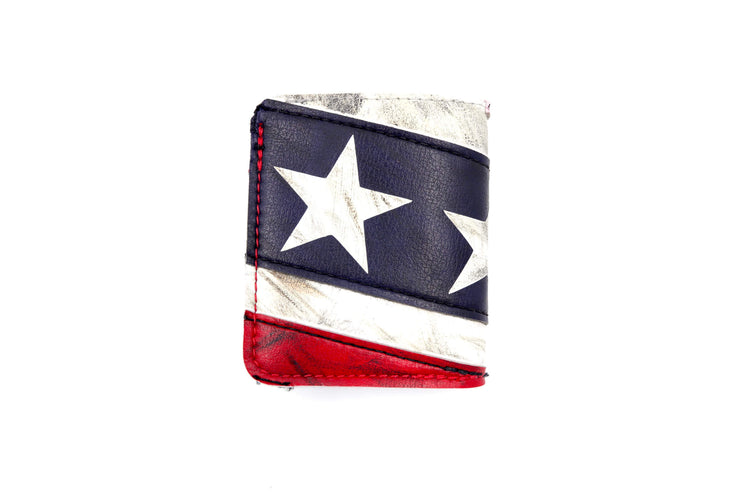 USA Collection Blocker 6 Slot Square Wallet