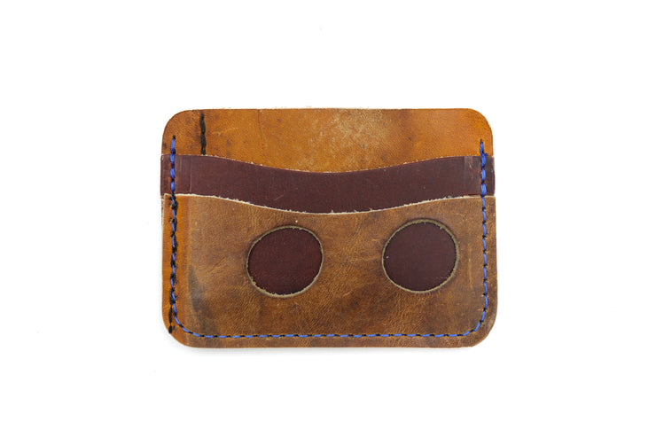 Cooper GM12 Waffle Brown 3 Slot Wallet