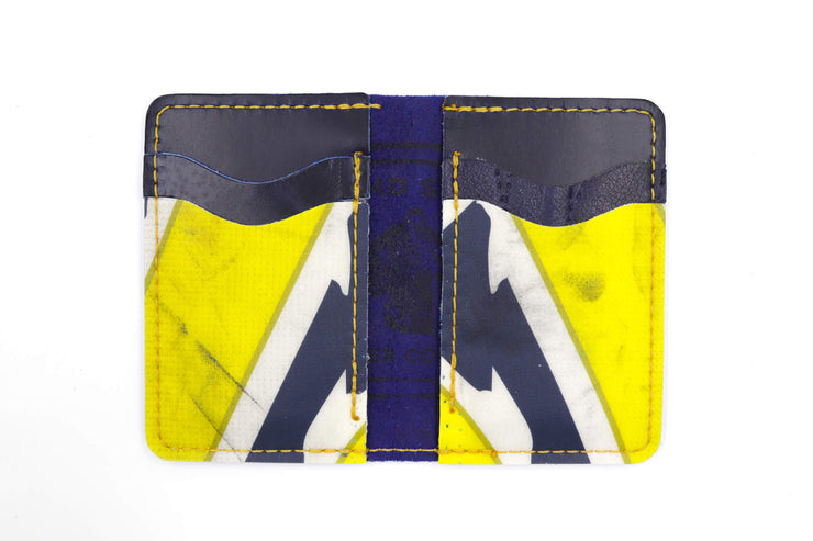 Big Blue Collection 6 Slot Wallet