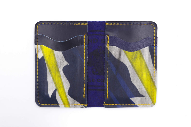 Big Blue Collection 6 Slot Wallet