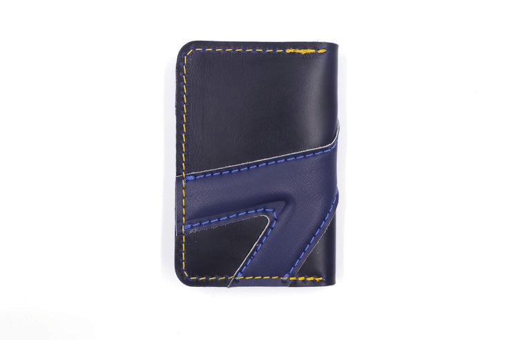 Big Blue Collection 6 Slot Wallet