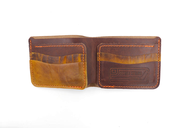Vintage Vaughn Collection 6 Slot Bi-Fold Wallet