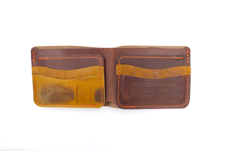 Vintage Vaughn Collection 6 Slot Bi-Fold Wallet