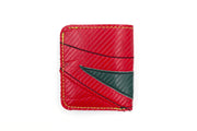 Green Machine Collection 6 Slot Square Wallet
