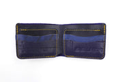 Big Blue Collection 6 Slot Bi-Fold Wallet