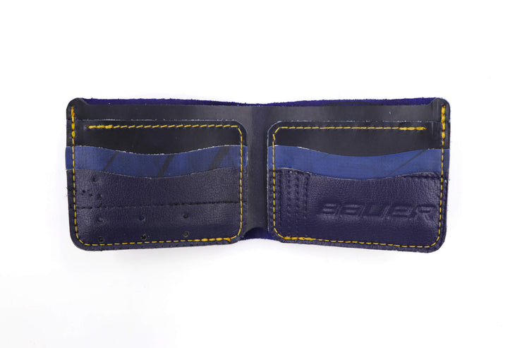 Big Blue Collection 6 Slot Bi-Fold Wallet