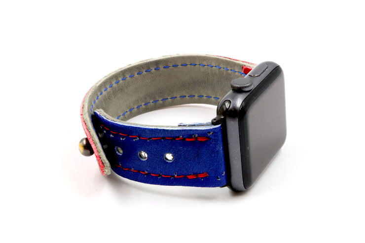 Revolution Red/Blue iWatch Band