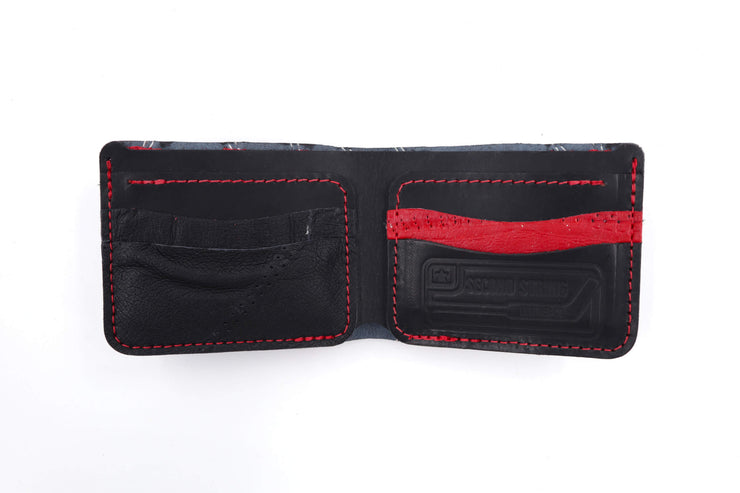 The Spider Collection 6 Slot Bi-Fold Wallet