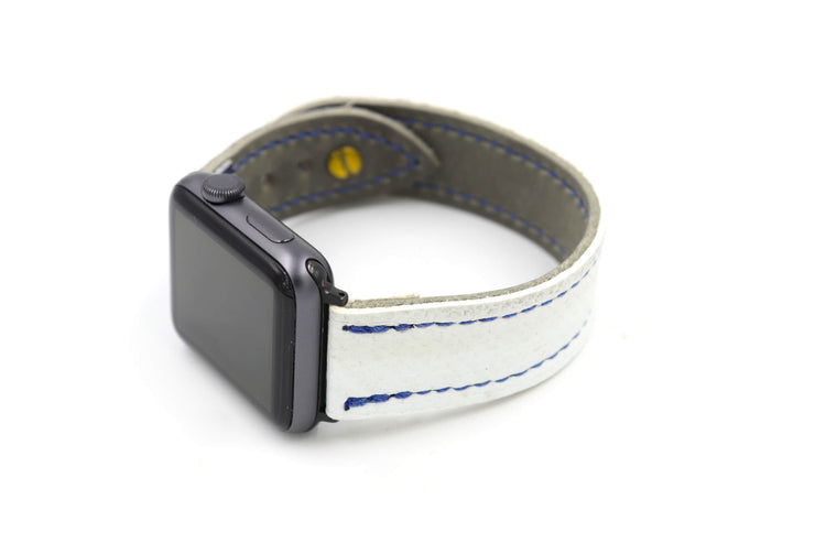 Leaf Beast Collection White/Blue iWatch Band