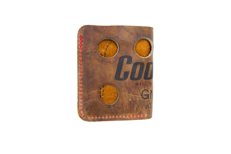 Cooper GM12 Waffle Black 6 Slot Square Wallet