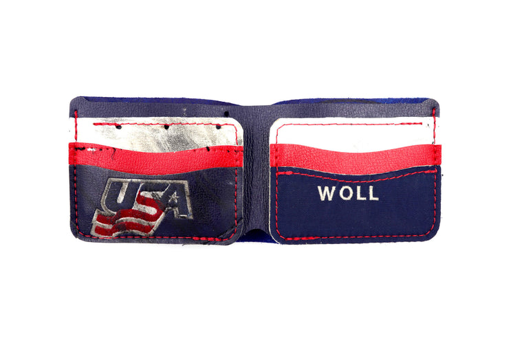 USA Collection Blocker 6 Slot Bi-Fold Wallet