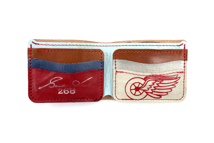 Detroit Coaching Gloves 6 Slot Bi-Fold Wallet