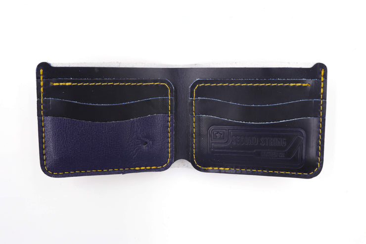 Big Blue Collection 6 Slot Bi-Fold Wallet