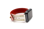 Razor Collection Red/White iWatch Band