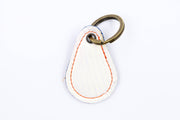 Long Island Star Collection White Keychain