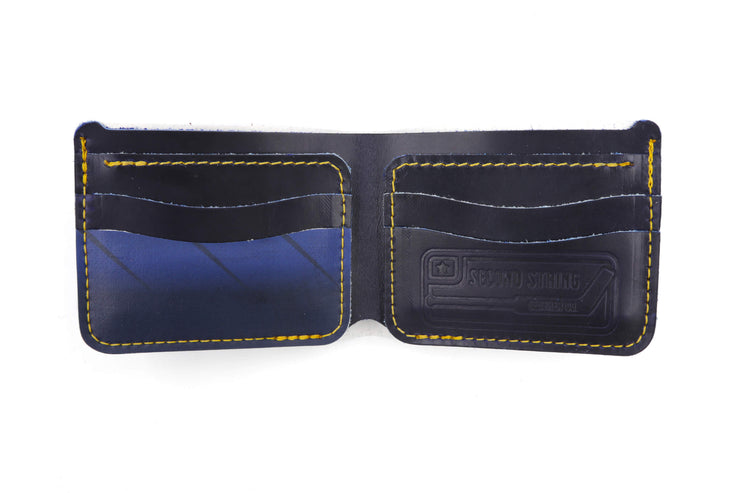 Big Blue Collection 6 Slot Bi-Fold Wallet