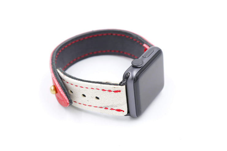Legacy Collection Red/White iWatch Band