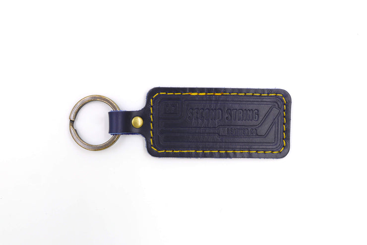 Big Blue Collection Leather Keychain