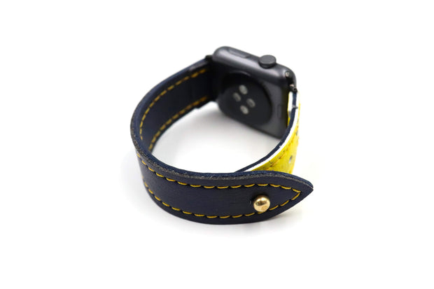 Claw Collection Blue/Maize iWatch Band
