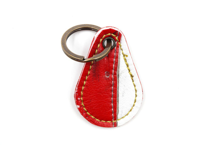 Razor Collection Red/White Keychain