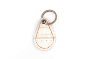 Hall Of Fame Collection White Keychain