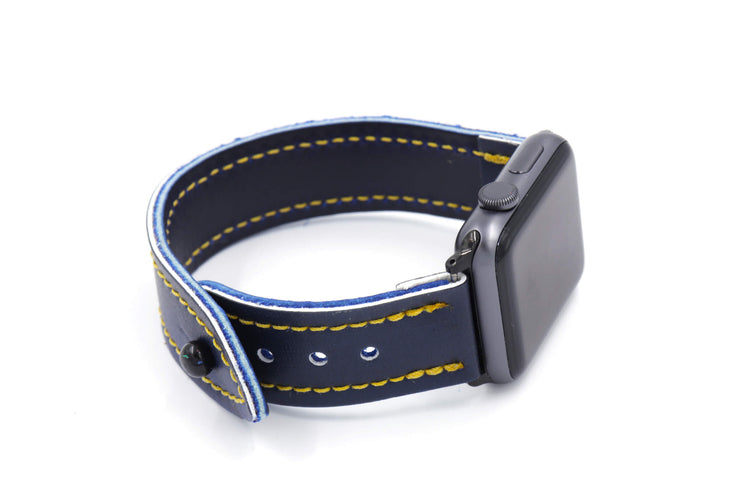Big Blue Collection Blue iWatch Band