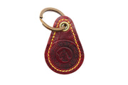 Fighting Eagle Maroon/White/Gold Keychain