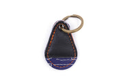 The Cat Pad Collection Black/Navy Keychain