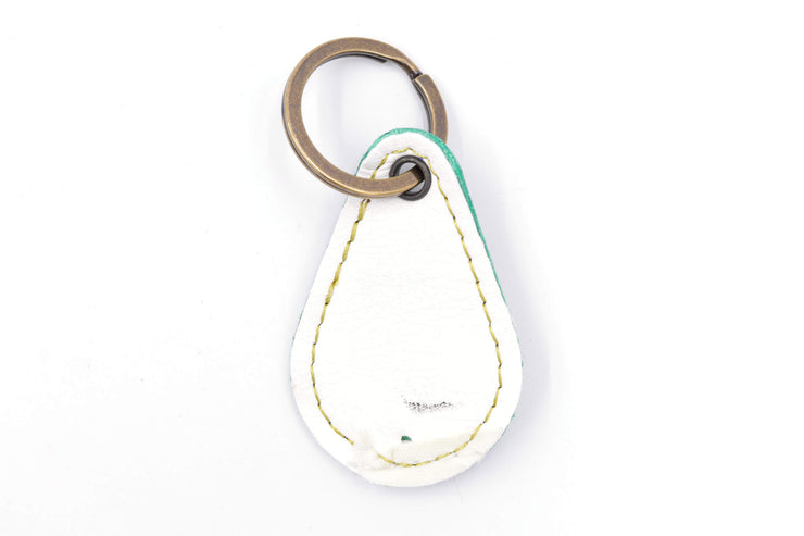 The Eagle Collection White Keychain