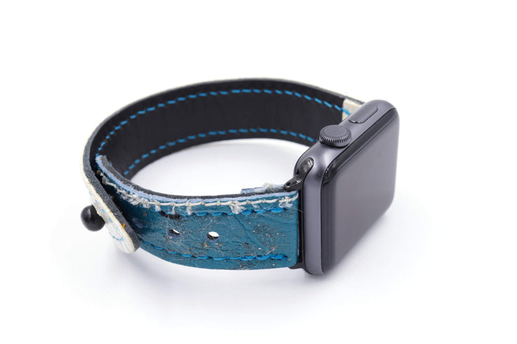 Shark Tank Collection WHITE/TEAL iWatch Band